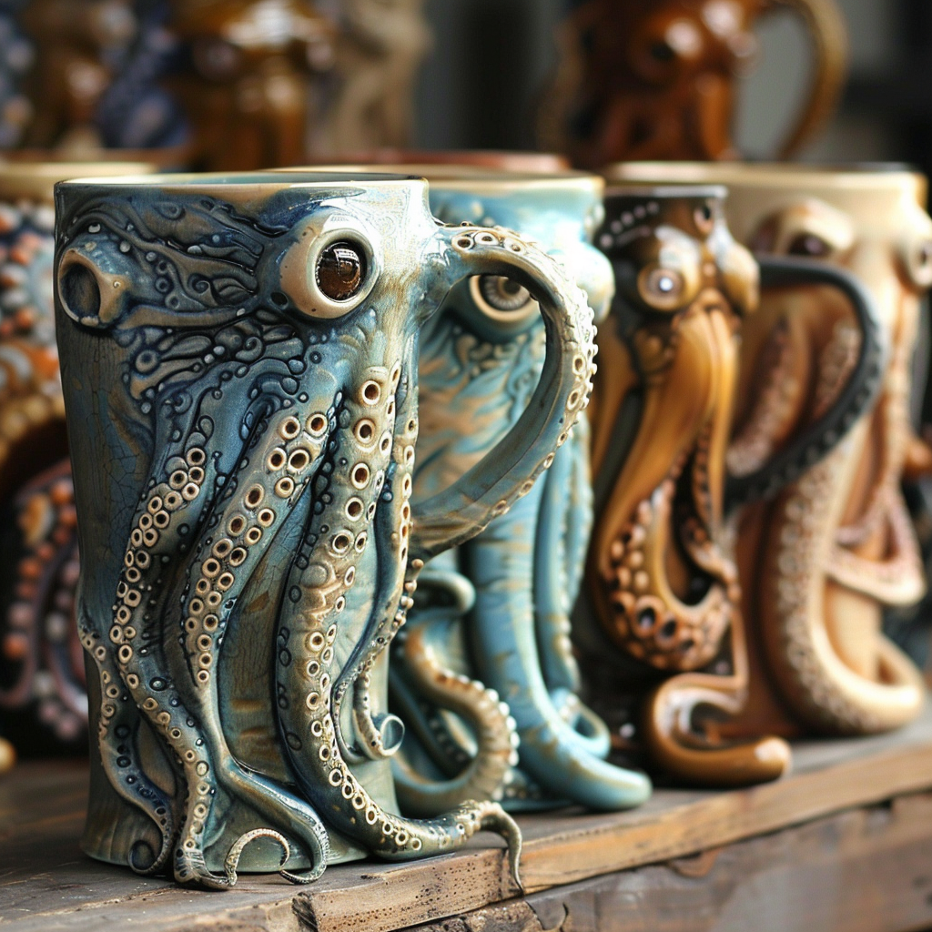 Fun mugs with character that lasts