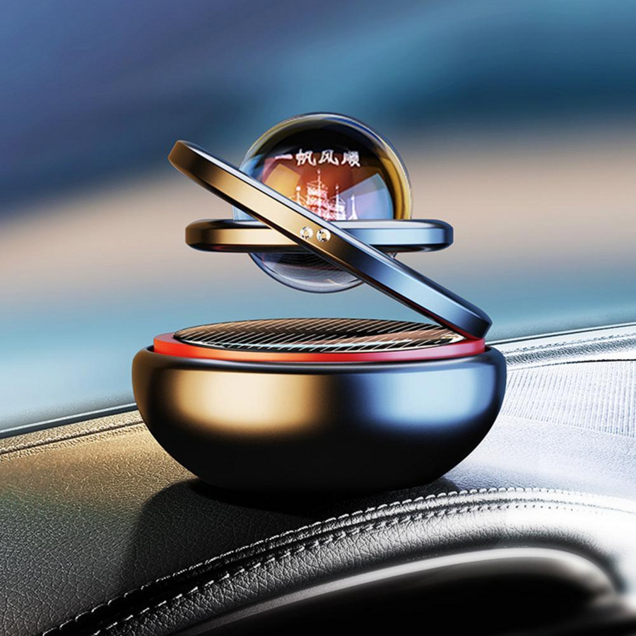 Creative Double-Ring Car Air Freshener - Image 1