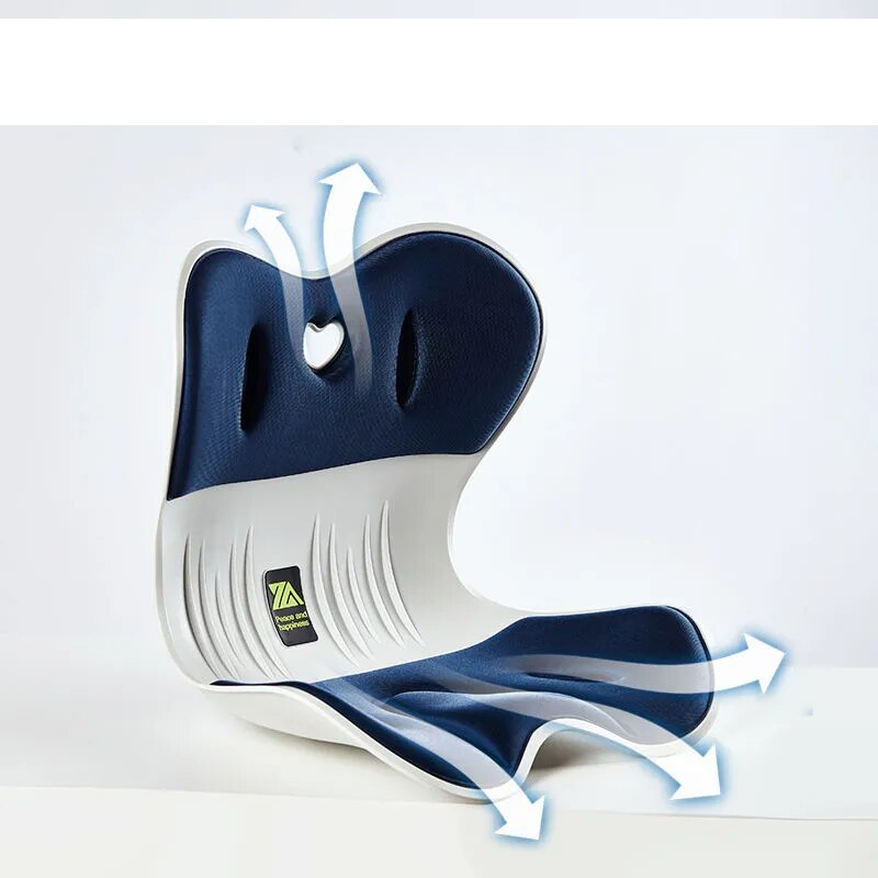 Back Support Memory Foam Seat Cushion - Image 2