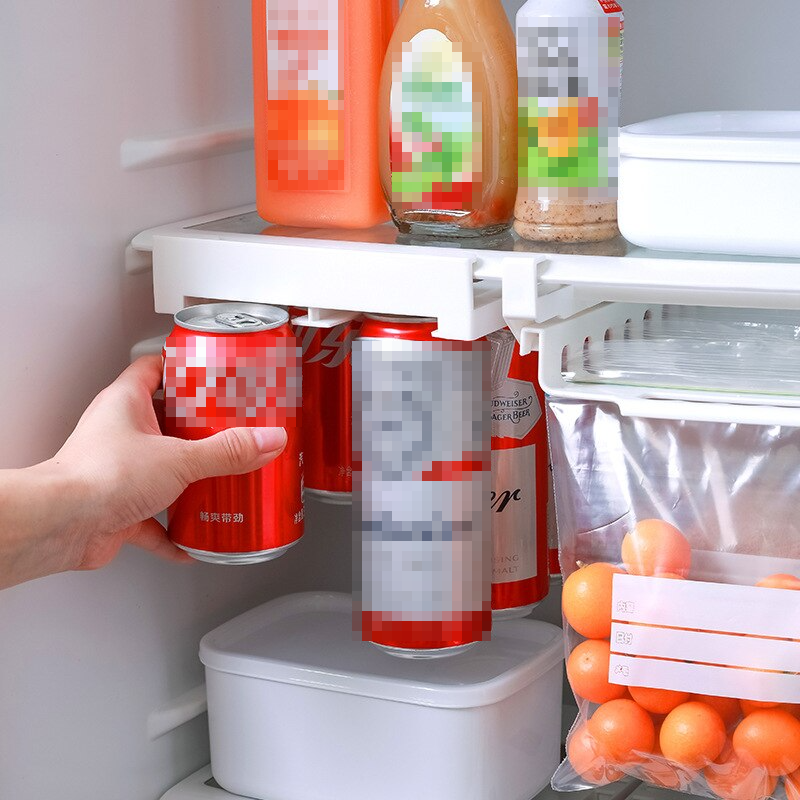 Refrigerator Beverage Organizer Slide Rack - Image 8