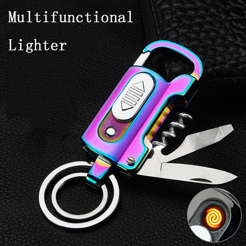 Multifunctional Outdoor Camping Survival Keychain Tool - Image 5