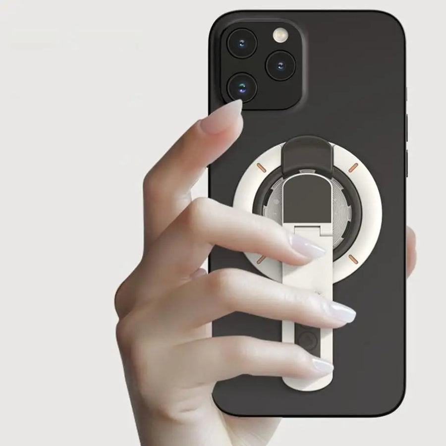 Magnetic Flip Grip Ring Phone Stand Gadget - Image 3