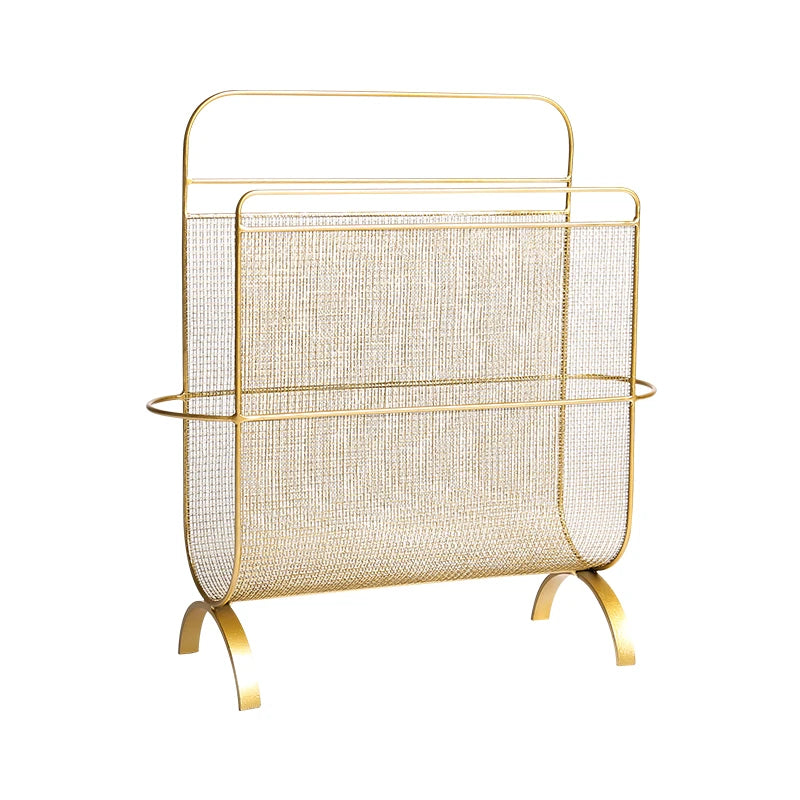 Nordic Minimalist Metal Bookshelf - Image 2