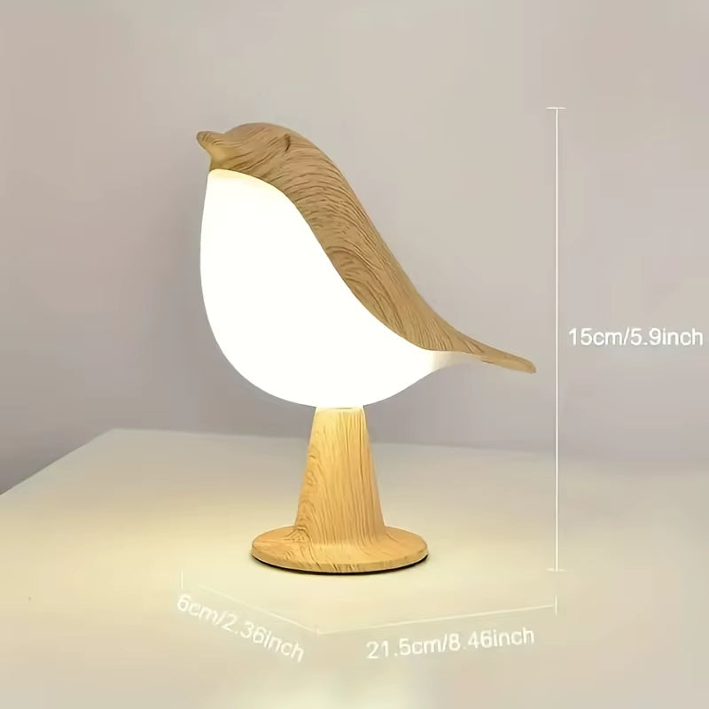 Wooden Bird LED Touch-Switch Night Lamp - Image 6