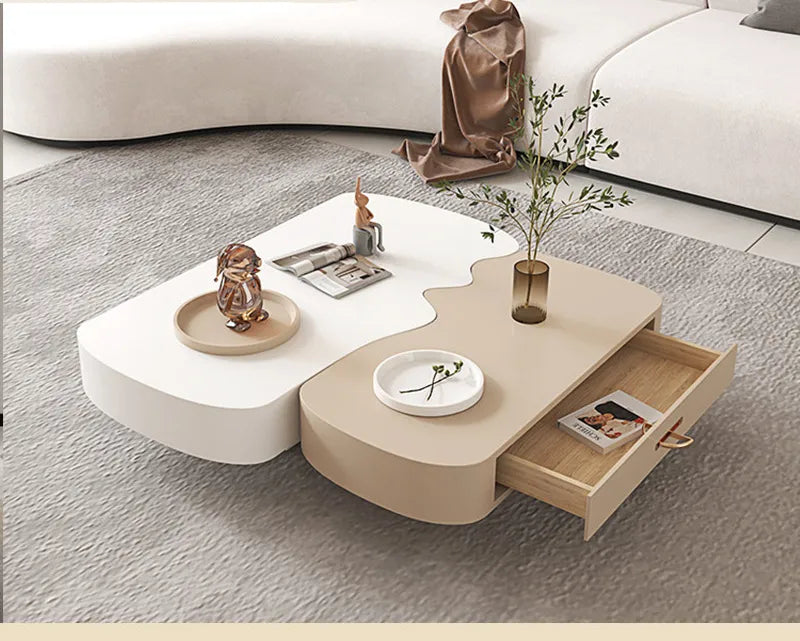 Modular Interlocking Duo Coffee Table - Image 4
