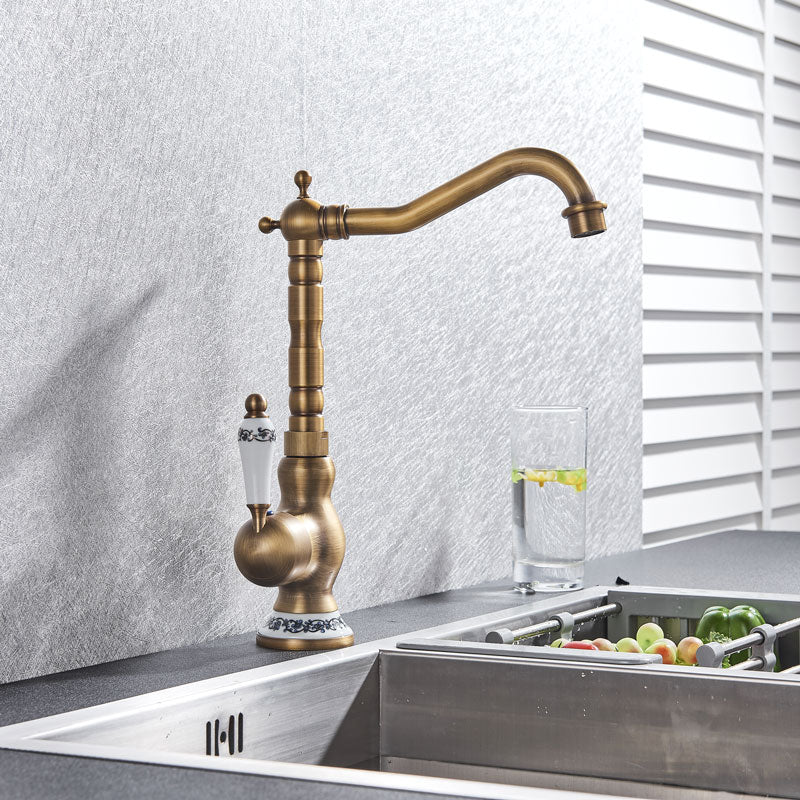 Antique Concise Kitchen Faucet - Image 1