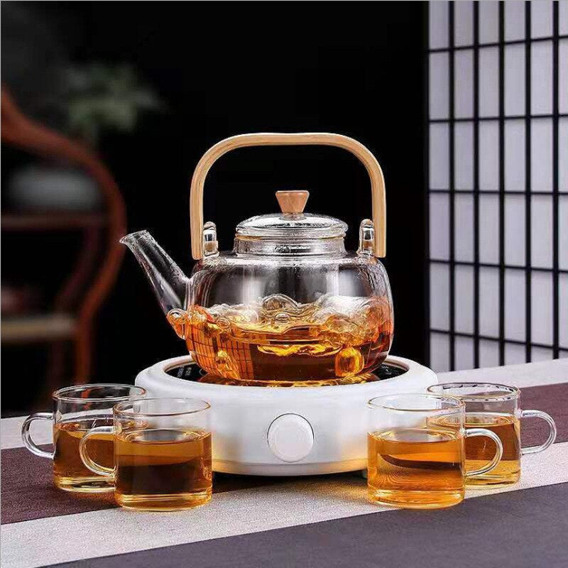 Meditative Eastern Style Heat Resistant Teapot - Image 1