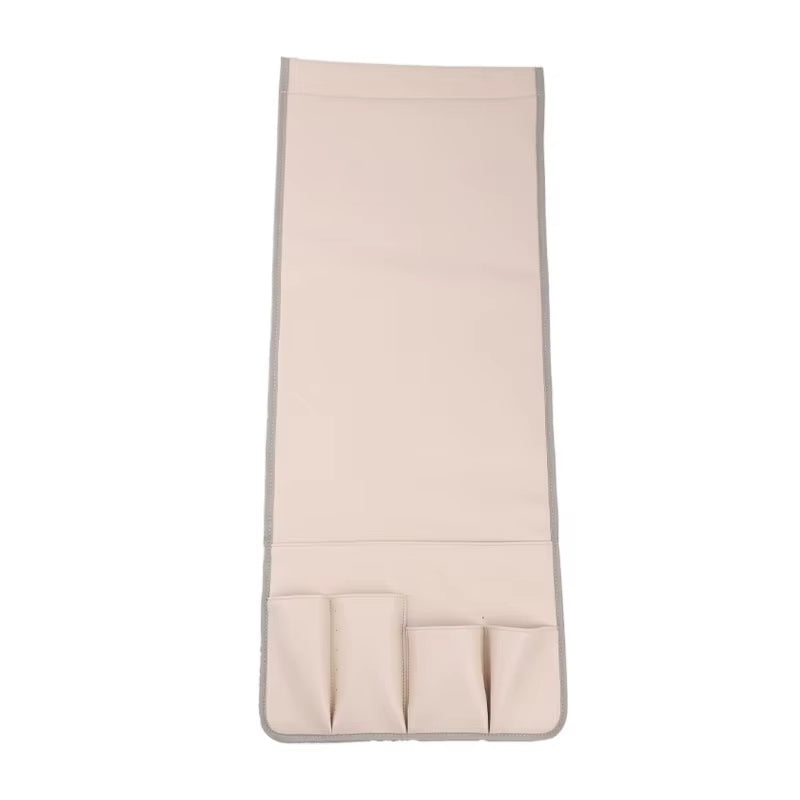 Non-slip 5 Pockets Leather Arm Rest Chair Organizer - Image 5