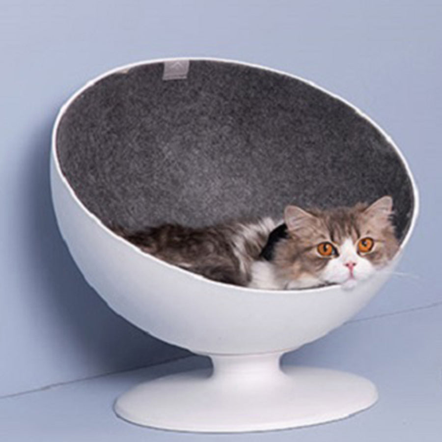 Elegant Rotating Interactive Cat Hammock Bed - Image 4