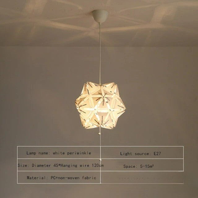 Elegant Retractable Bauhinia Blossom Pendant Light - Image 6