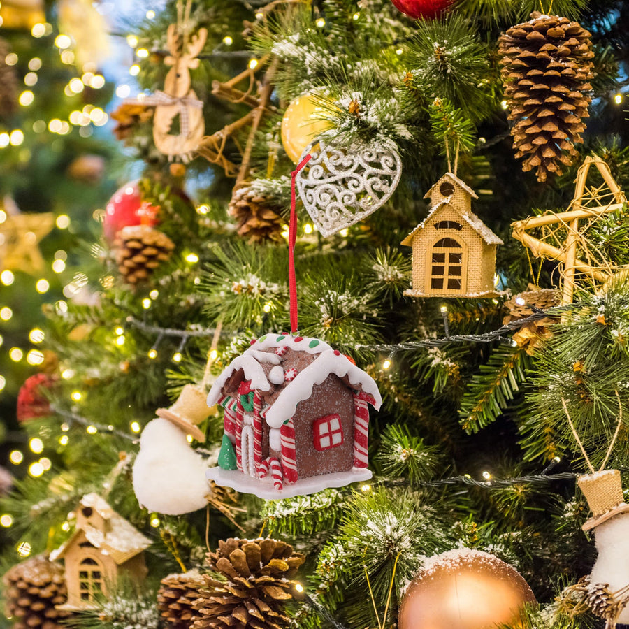 Mini Christmas Gingerbread House Decorations - Image 2