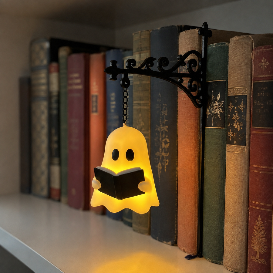 Book Lover Ghost Mini Night Lamp
