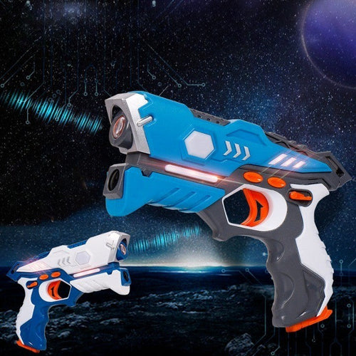 Realistic Sound Light Laser Lead Duel Toy Gun - Image 0