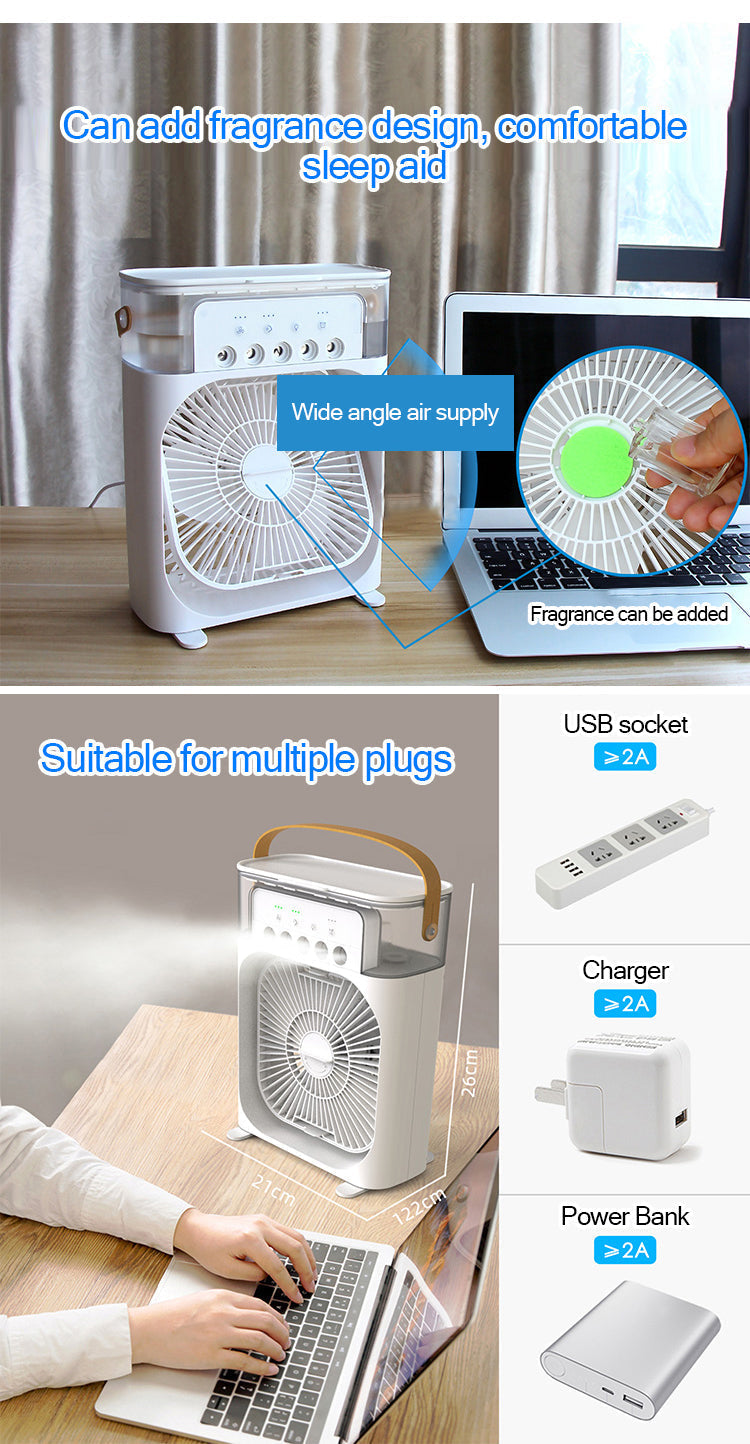 Portable Mini Air Cooling Fan - Image 13