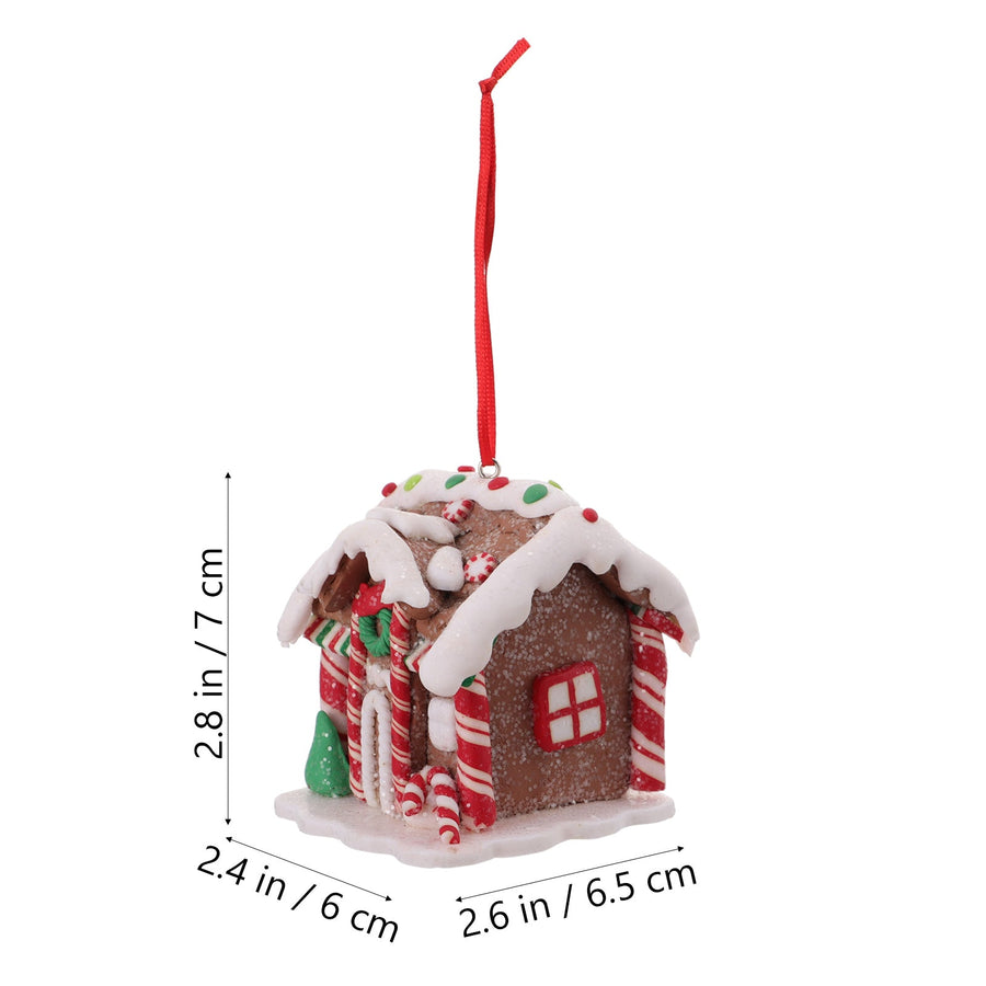 Mini Christmas Gingerbread House Decorations - Image 4