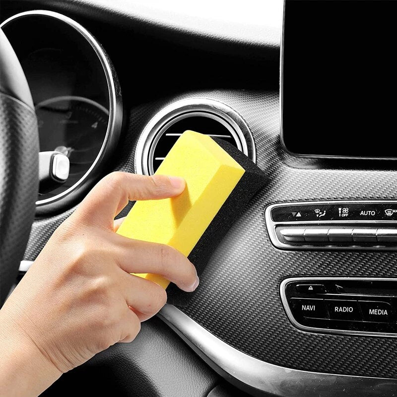 Car Strong Tire Waxing Sponge - Image 1