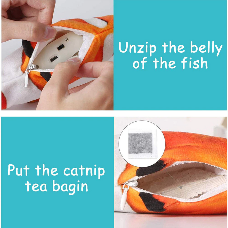 Dancing Fish Interactive Pet Toy - Image 4