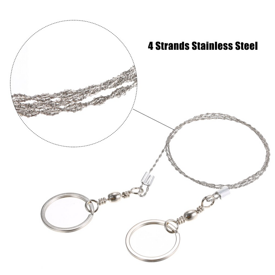 Emergency Survival Stainless Steel Wire Saw - Image 6