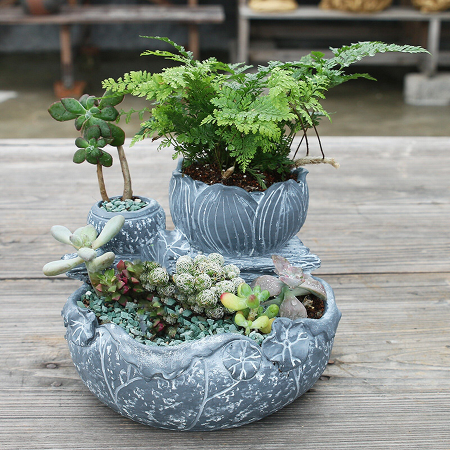 Resin Tree Wood Table Vase - Image 6