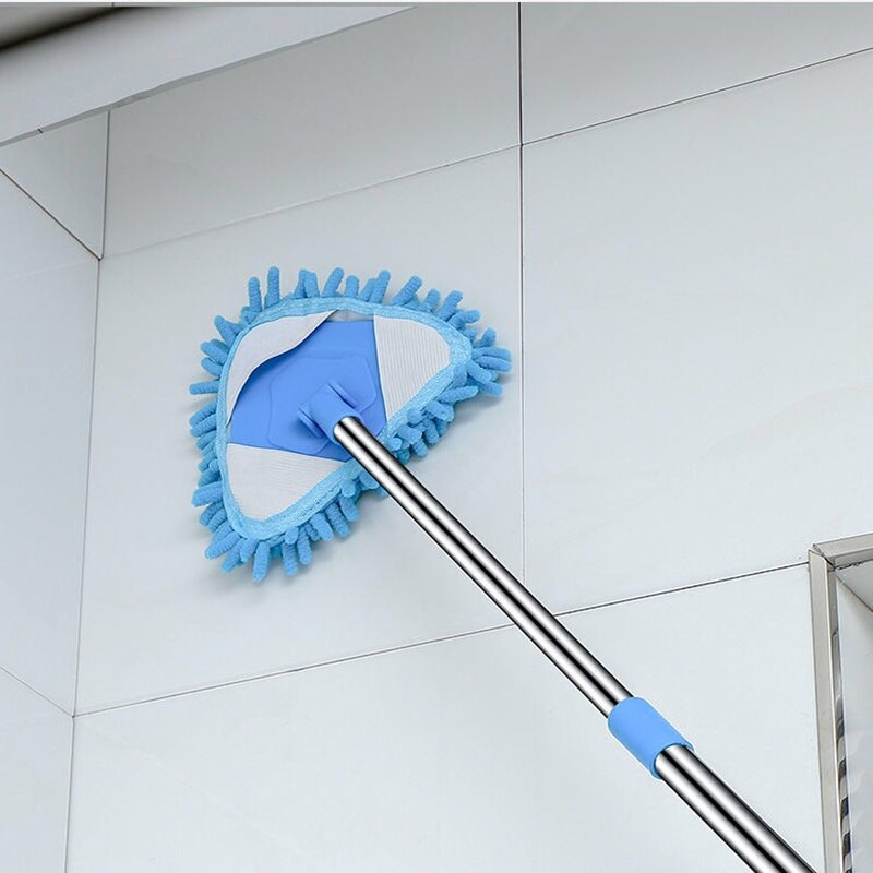 Rotatable Telescopic Stainless Steel Cleaning Mop - Image 7