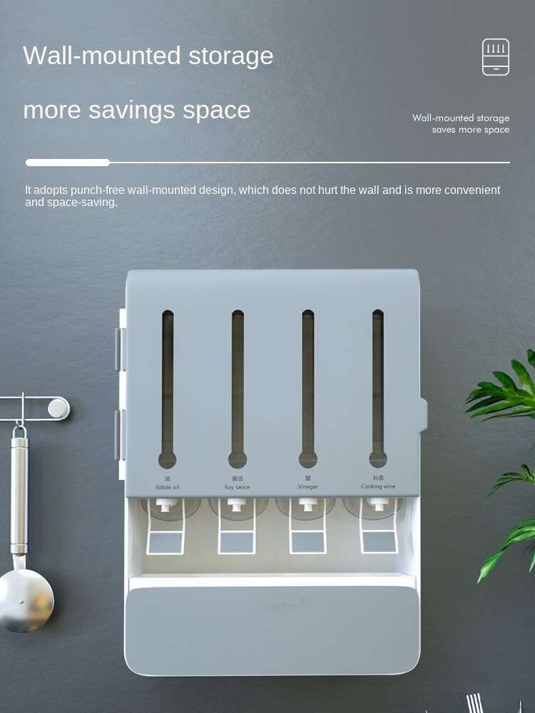 Multifunctional Seasoning Oil Dispenser Box - Image 3