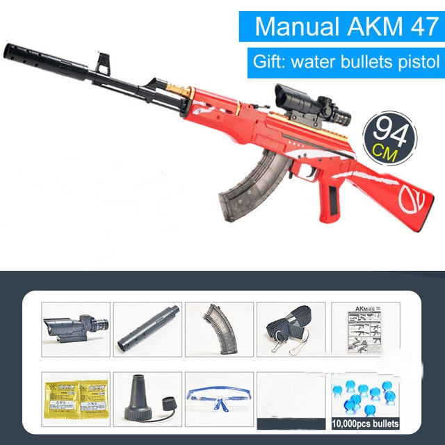 Kids Soft Water Bullet Toy Gun - Image 10