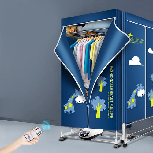Foldable Clothes Dryer with Remote Control - Image 0