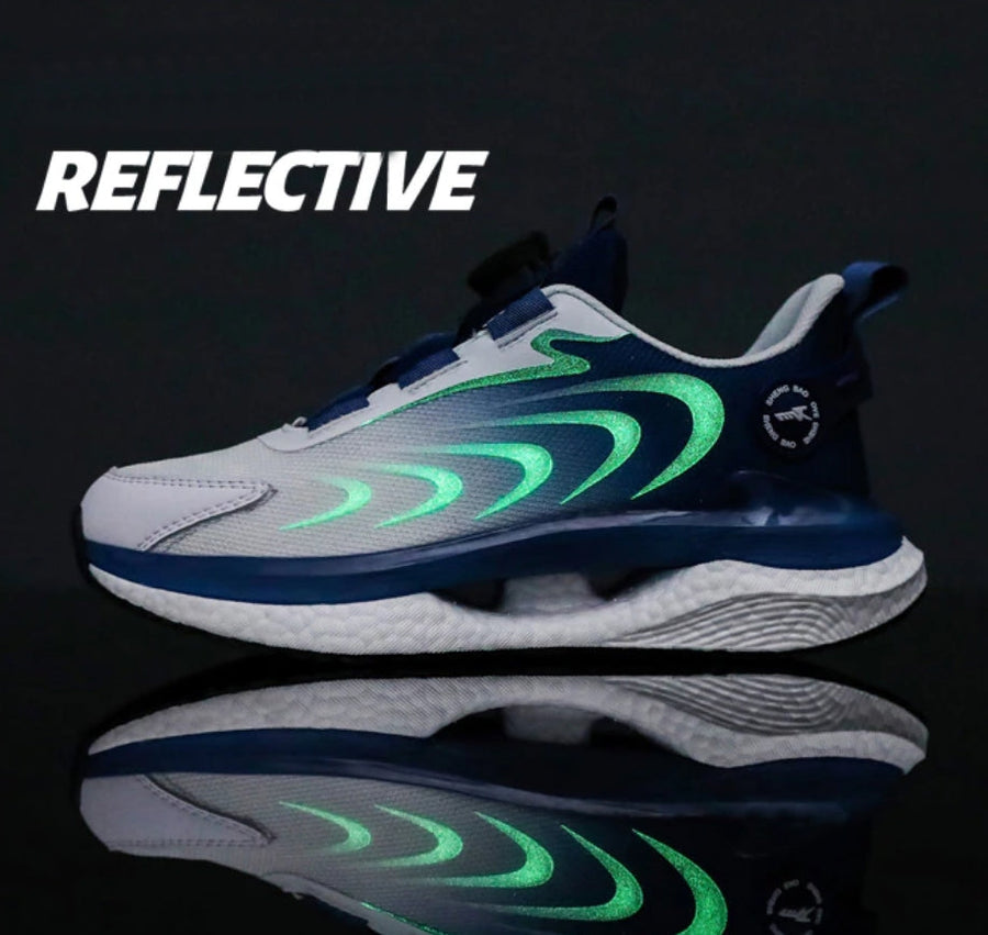Creative Automatic Lace Up Breathable Shoes - Image 3