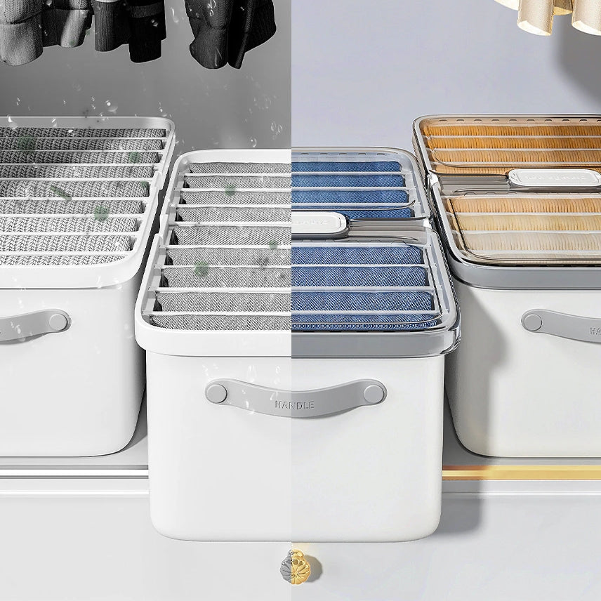 Compact Efficient Storage Clothes Organizer Box - Image 1