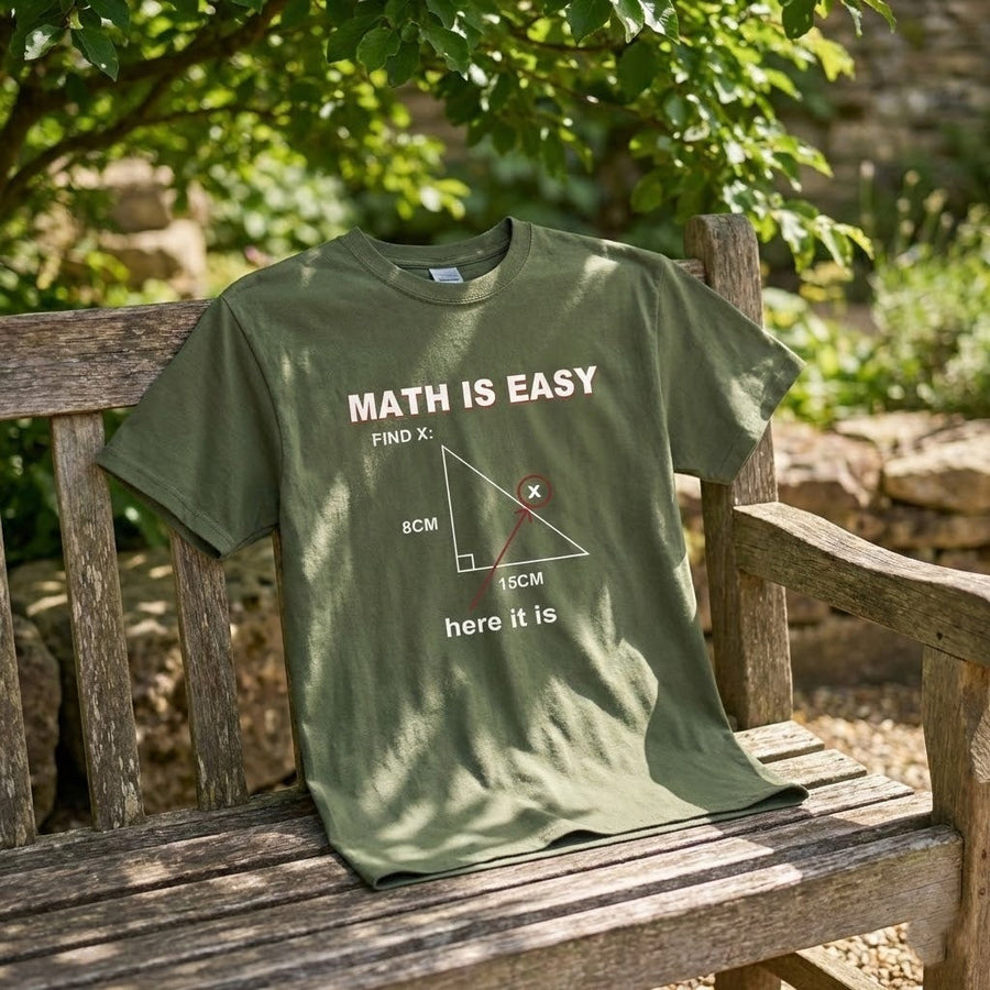 Math is Easy Creative T-Shirt - Image 6