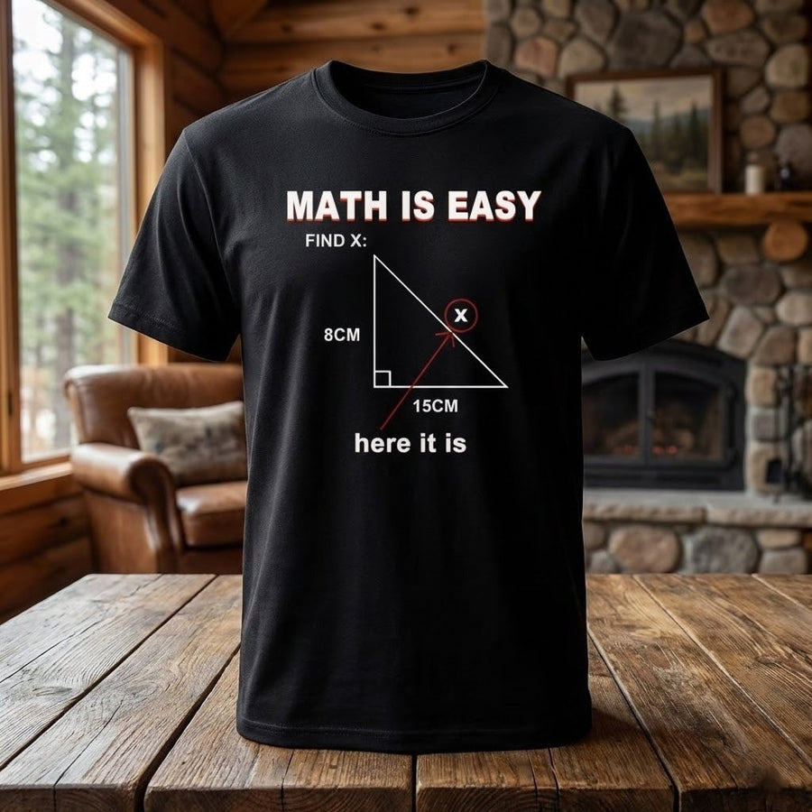 Math is Easy Creative T-Shirt - Image 3