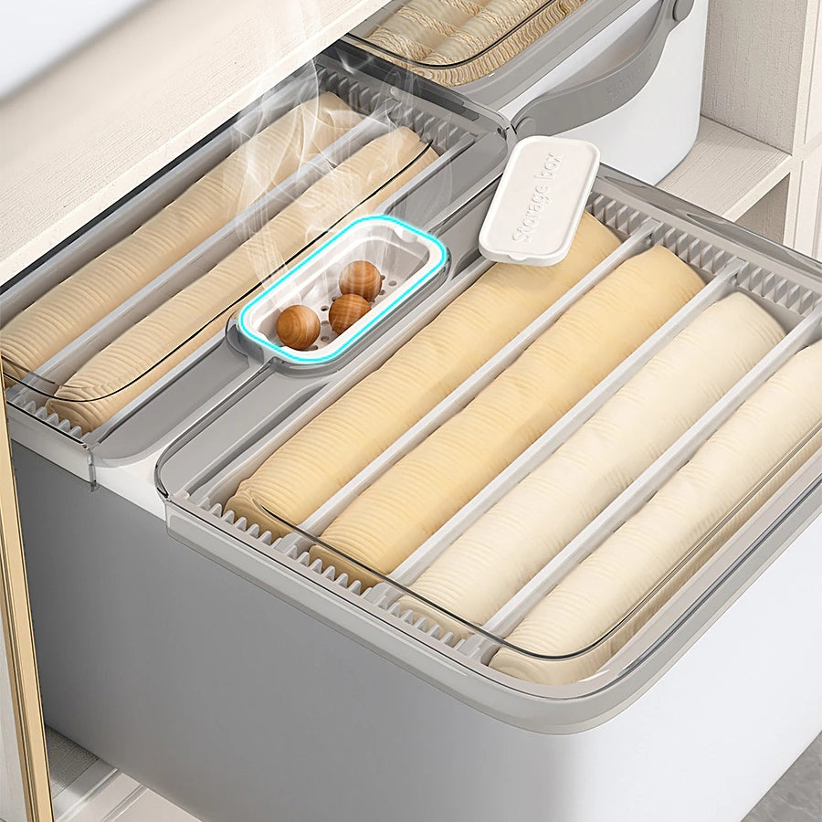 Compact Efficient Storage Clothes Organizer Box - Image 2