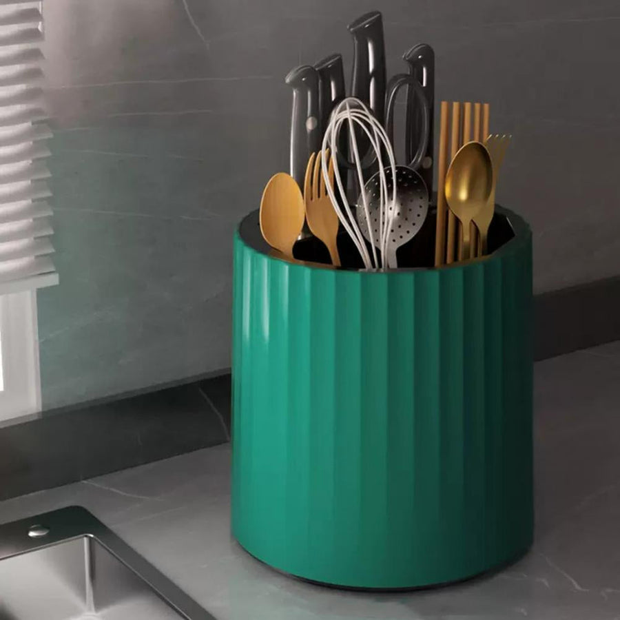 Easy Storage Cylinder Kitchen Silverware Holder - Image 6