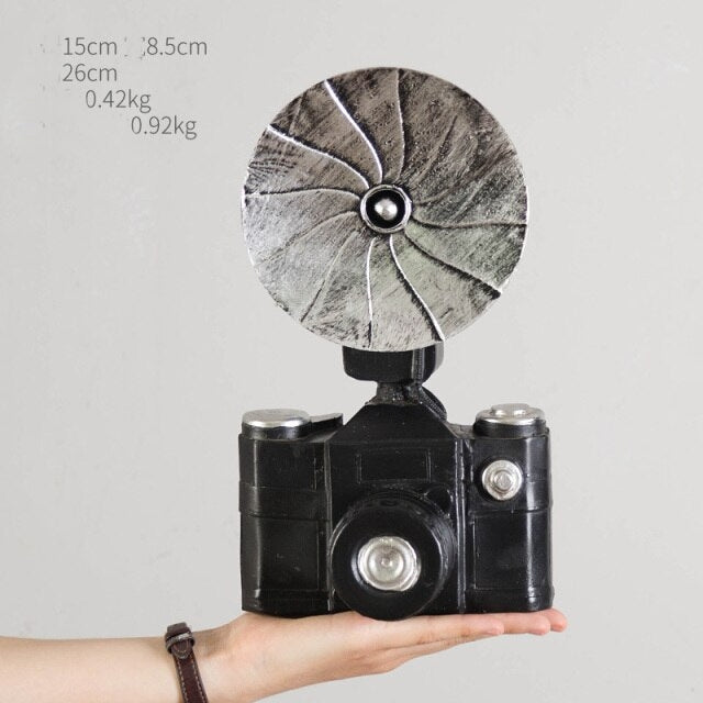 Vintage Style Old-fashioned Artificial Film Player Telephone Camera Projector - Image 18