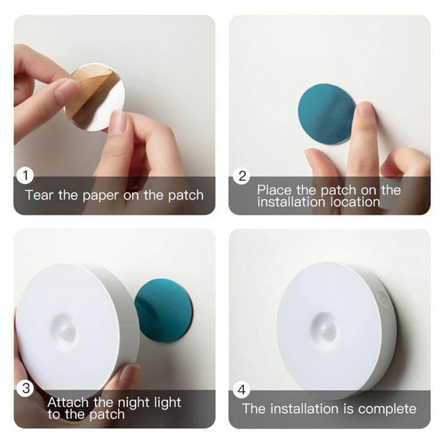 Rechargeable Motion Sensor LED USB Night Light - Image 4