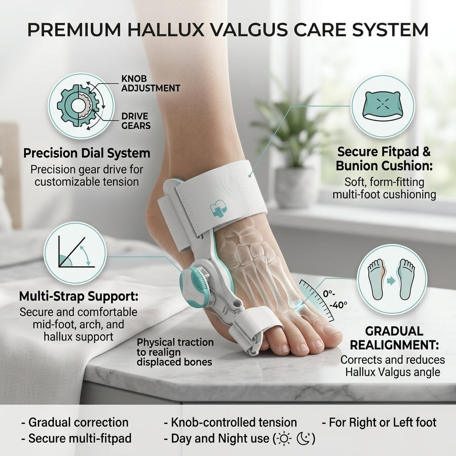 Adjustable Foot Care Big Toe Straightener