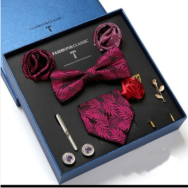 Men Tie Set Luxury Gift Box - Image 8