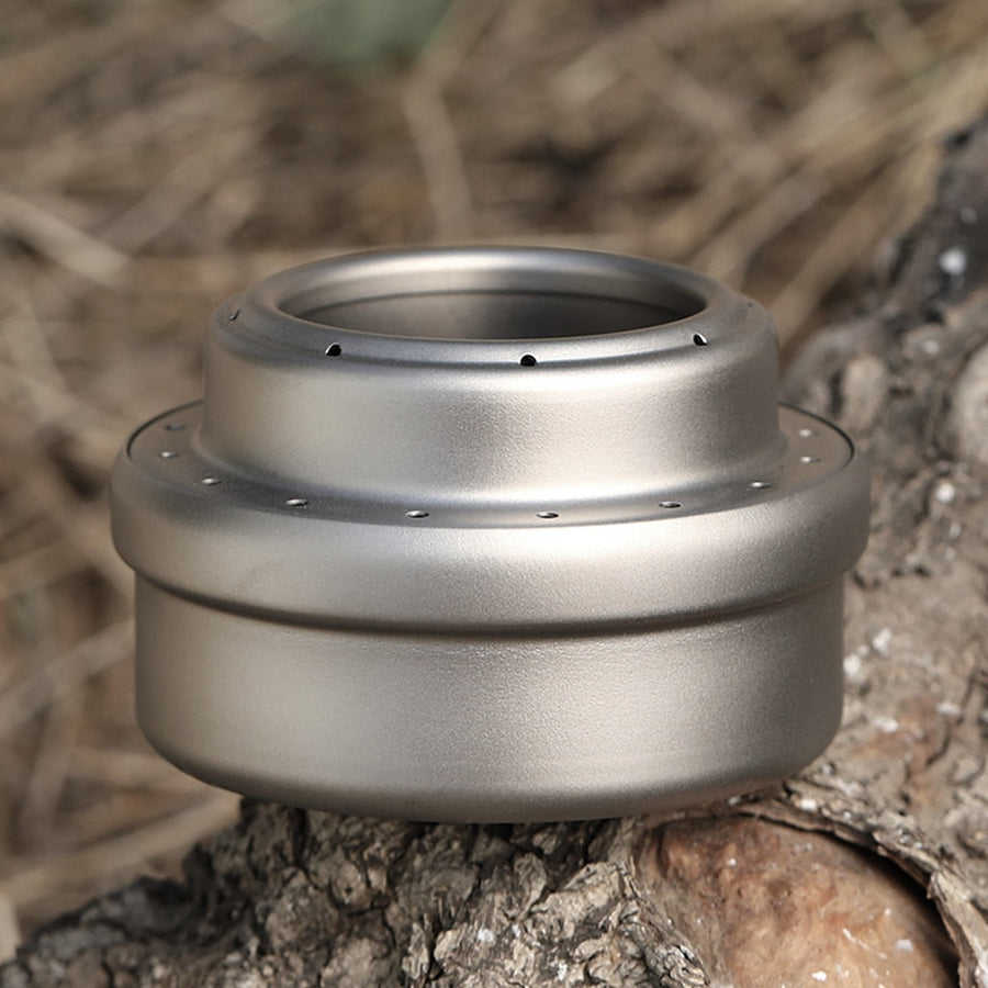 Mini Portable Titanium Travel Stove - Image 2