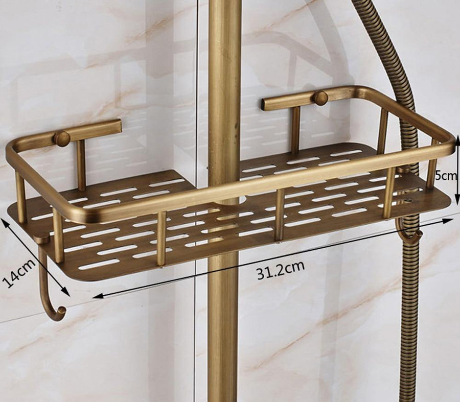 Elegant Luxury Antique Rainfall Bathroom Shower Set - Image 13