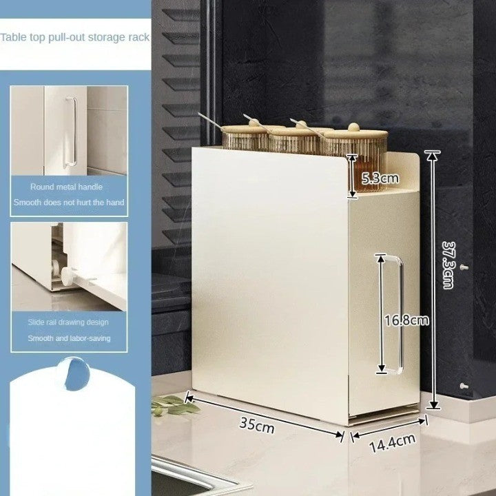 Space-Saving Kitchen Storage Organizer Cabinet - Image 7