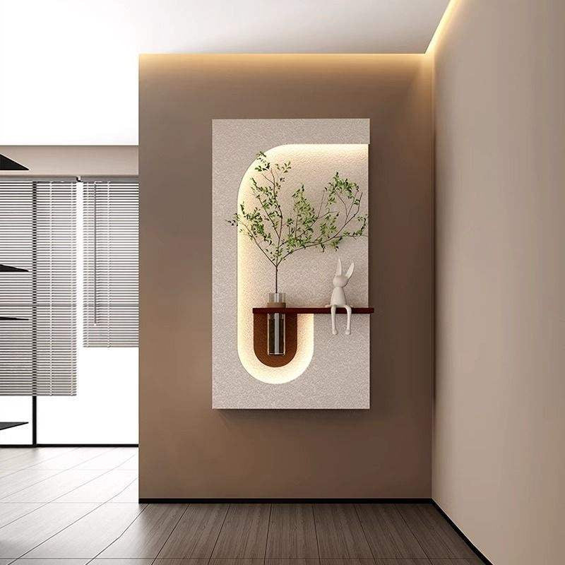 Spiral Sprout LED Backlit Wall Flower Shelf - Image 5