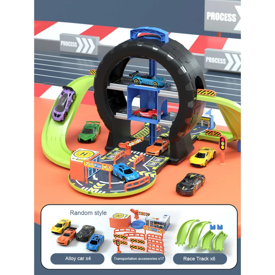 Interactive Mini Racers Car Toy Set - Image 3