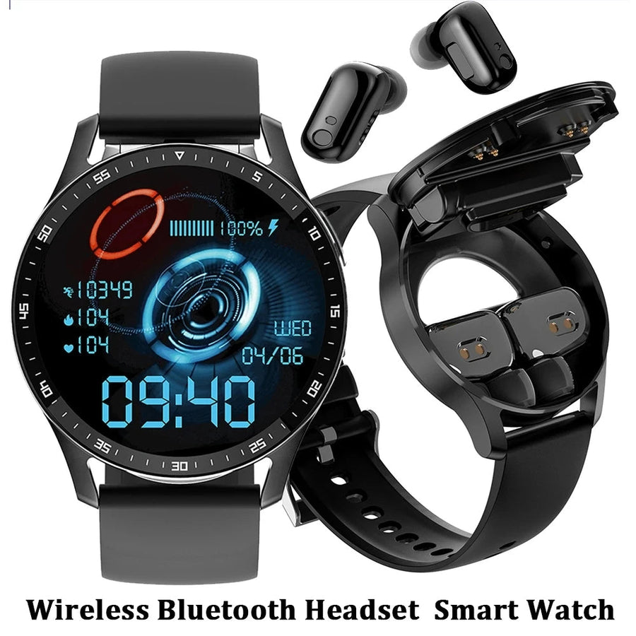 Elegant Bluetooth Earphones Smartwatch - Image 2