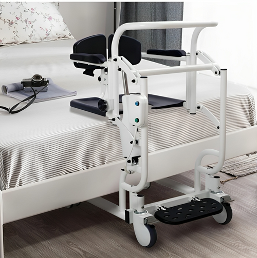 Easy Transfer Electric Automatic Lift Elderly Care Wheelchair - Image 0