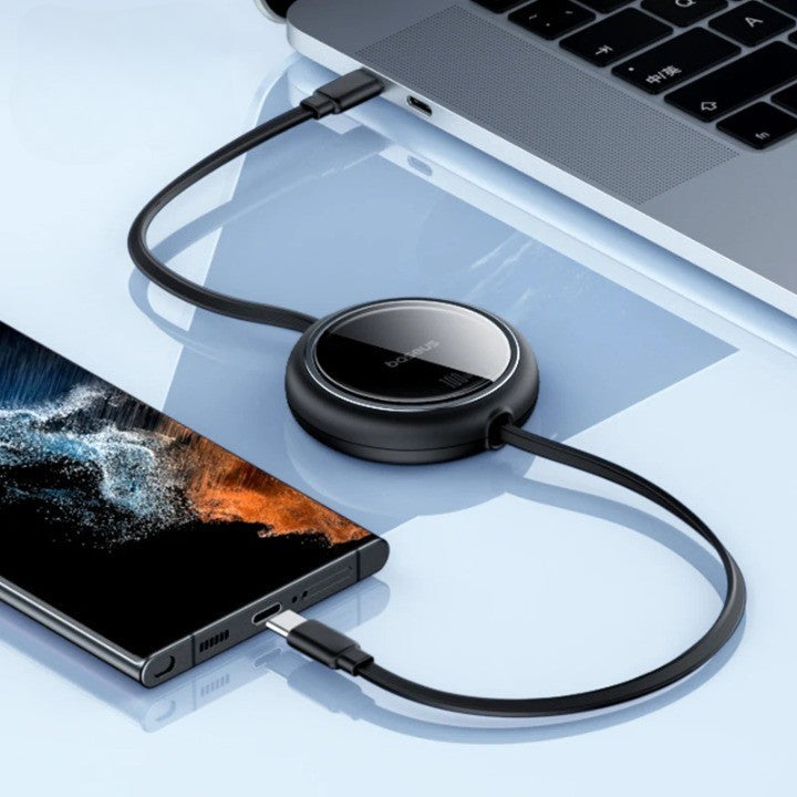 Retractable Compact Ultra Fast Charging Cable - Image 0