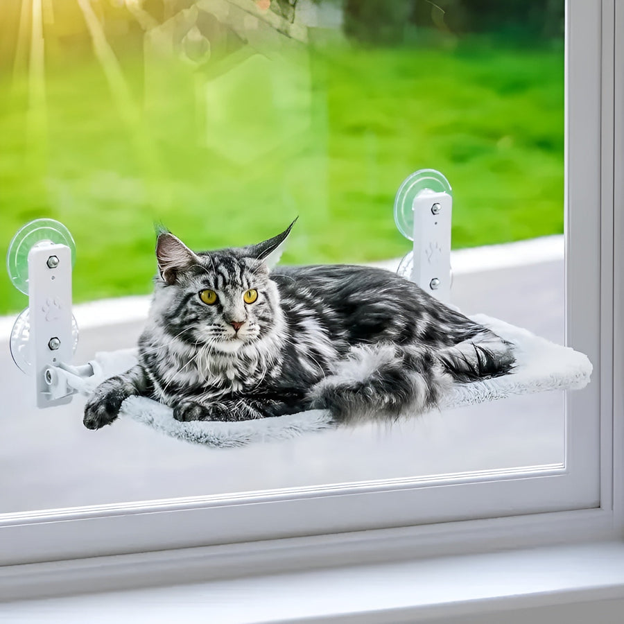 Window Side Foldable Comfy Cat Bed - Image 0