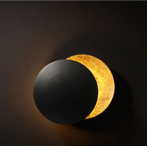 Elegant Lunar Eclipse Wall Lamp - Image 0