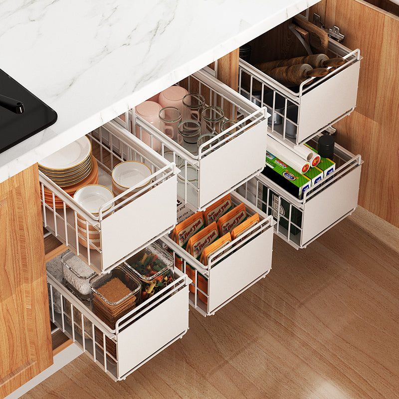 Under Sink Organizer Hidden Sliding Storage Rack - Image 5