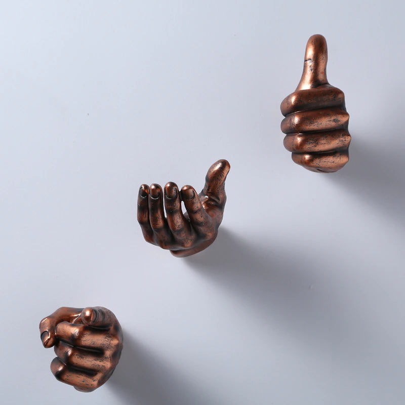 European Retro Hand Wall Decor - Image 1