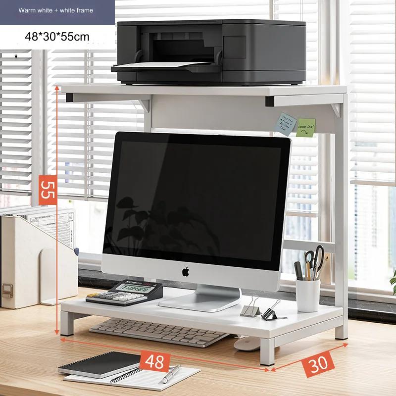 Office Hub Sleek Desk Organizer Monitor Stand - Image 7